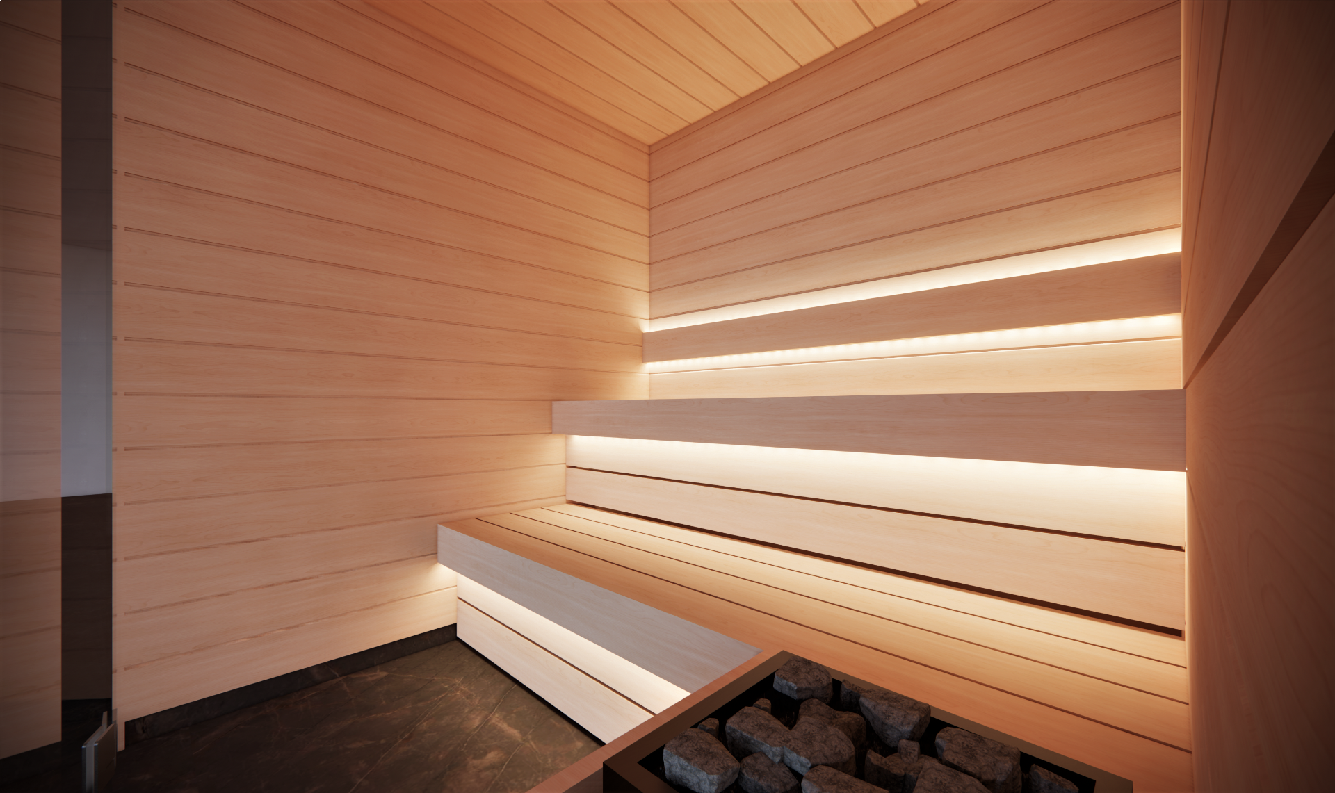 Innen Sauna Tallinn 220 **Platin Version**